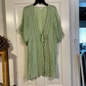 New O’Neill Mint Green Wilder Cover Up Dress Size Medium M